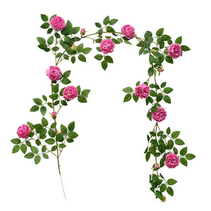 ดอกกุหลาบประดิษฐ์แบบไหมสำหรับตกแต่งงานแต่งงาน บ้าน และกลางแจ้ง - Product Image 5