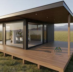 <span class=keywords><strong>Casas</strong></span> <span class=keywords><strong>de</strong></span> <span class=keywords><strong>Madera</strong></span> Prefabricadas <span class=keywords><strong>de</strong></span> Construcción Rápida, Ecológicas, Duraderas, Impermeables y Contemporáneas, Tipo Cabaña - Product Image 1