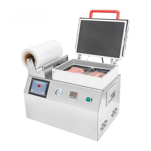 Machine de scellage de petits emballages, machine de scellage de barquettes, machine d'emballage sous vide pour contenants alimentaires en plastique - Product Image 1