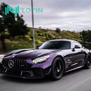 Film de protection de peinture pour carrosserie de voiture, film vinyle pour voiture couleur violet nuit, film de protection de peinture super résistant, film de protection de peinture changeant de couleur - Product Image 1