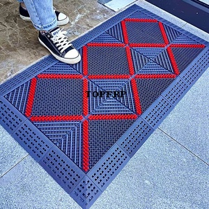 Tapete Modular Antideslizante para Eliminar el Polvo con Cepillo de Nailon - Product Image 3