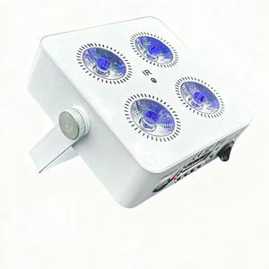 ไฟพาร์ LED RGBWA UV แบบไร้สาย 4x18W ควบคุมด้วย DMX ชาร์จไฟได้ เหมาะสำหรับงานดีเจ งานแต่งงาน ไฟส่องพื้น ดิสโก้ ปาร์ตี้ ใช้แบตเตอรี่ - Product Image 2