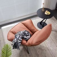 Fauteuil de salon moderne pour salle à manger et séjour, chaise d'appoint, canapé