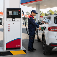 Distributeur de carburant ZH-2 à buse unique avec écran LCD pour le diesel, idéal pour les sites miniers, la construction et le ravitaillement à distance