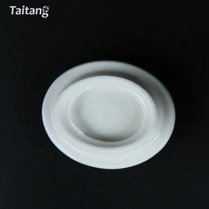 Blanco de porcelana China <span class=keywords><strong>restaurante</strong></span> vajilla porcelana cerámica azúcar recipiente con tapa - Product Image 5