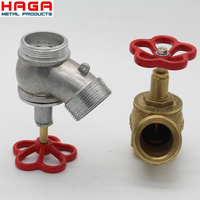 Régulateur de pression en laiton 2 "ou 2.5" Bouche d'incendie Matériau de canalisation Bouche d'incendie en laiton Filetage externe Clapet anti-retour Bouche d'incendie