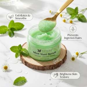 Exfoliante Corporal de Azúcar Marrón con Miel Batida, Exfoliante y Blanqueador con Cúrcuma Natural, Manteca de Karité y Café - Product Image 4