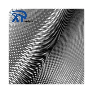 Abrasion Resistant Custom Size Carbon Fiber Fabric 3k 285gsm Twill Kevlar
