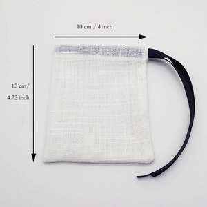 Cinta de algodón con logotipo personalizable, bolsa de regalo de algodón transpirable sin ojos - Product Image 2