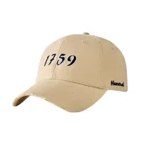 Gorra de Béisbol Personalizada de 6 Paneles, Estilo Desgastado, Bordada, con Hebilla Metálica Ajustable