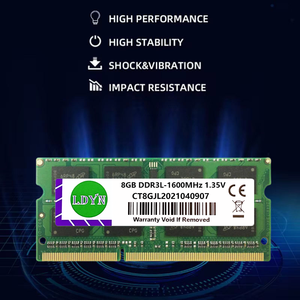 Memoria RAM para Portátil <span class=keywords><strong>DDR3</strong></span> DDR3L 4GB 8GB <span class=keywords><strong>SDRAM</strong></span> PC3-1333 1600MHZ 1.5V PC3L-10600 12800 1.35V <span class=keywords><strong>SODIMM</strong></span> 204PIN NON-ECC - Product Image 4