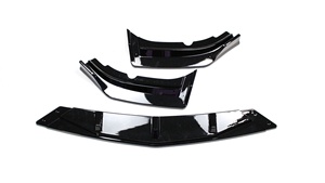 Welta New High Quality ABS Front Bumper <b>Splitter</b> Spoiler Lip Kit for 4th Fit Bolt-On 100% Fitment - Product Image 2