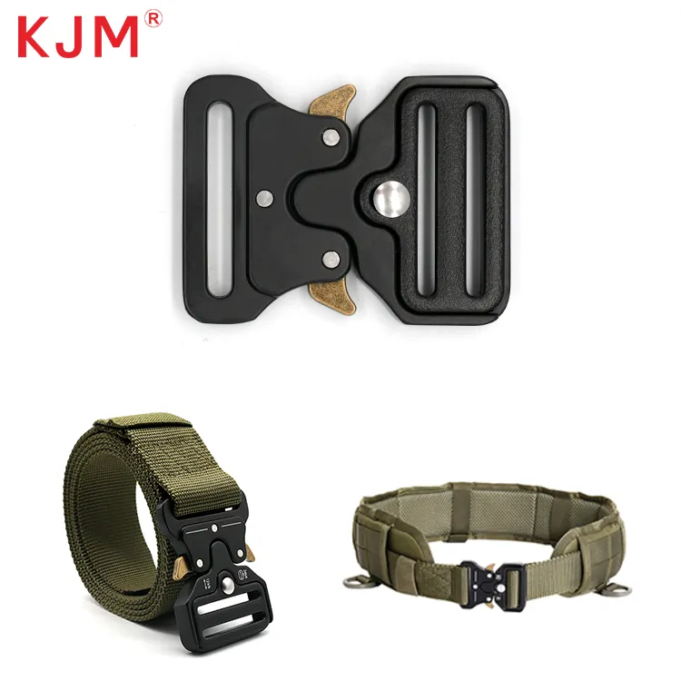 Kjm Chiến Thuật Vành Đai Phụ Kiện Nhiệm Vụ Nặng Nề 25Mm/32Mm/38Mm/50Mm Nylon Vải Có Thể Điều Chỉnh Vành Đai Chiến Thuật Khóa