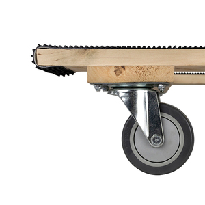 Chariot de déménagement de meubles à quatre roues en bois dur en gros de 30*18 pouces Chariot de meubles en bois OEM personnalisable - Product Image 4