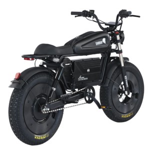 Moto électrique JYOP SK1 1500W, 48V 30Ah/60Ah, pneus larges, tout-terrain, autonomie 80-100KM, vitesse maximale 60KM/H, suivi GPS - Product Image 1