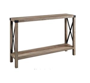 Console en bois massif antique de qualité supérieure, étroite, pour salon, chambre, salle à manger et appartement, au design intemporel et traditionnel - Product Image 2