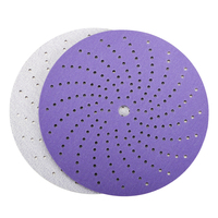 Disques de ponçage ronds abrasifs en alumine céramique personnalisés de 125mm 5 pouces 8 trous OEM et OBM pris en charge pour le métal et le bois