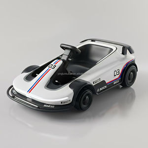 Voiture de course électrique Go-Kart pour adolescents et adultes, style <span class=keywords><strong>Formule</strong></span>, batterie 24V, aileron <span class=keywords><strong>a</strong></span>érodynamique, pare-chocs de protection, durable pour l'extérieur, MP3 - Product Image 3