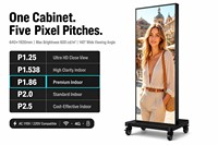 Letrero Digital LED GOB P2.5 para Interiores con Diseño de Servicio Frontal para Aeropuertos y Vestíbulos de Hoteles