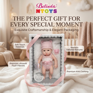 Bambole Reborn <span class=keywords><strong>Belinda</strong></span> all'Ingrosso, 8 Pollici, Realistiche in Silicone, Giocattoli per Neonati, Kit Bambole Reborn in Silicone Morbido a Corpo Intero - Product Image 5