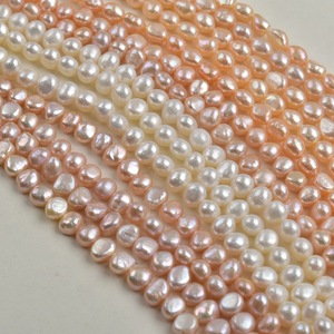 Natural Freshwater <b>Pearl</b> Necklace Two Sided Light Baroque Irregular Semi-Finished Stone Bead DIY Accessories with <b>Loose</b> <b>Pearls</b> - Product Image 4