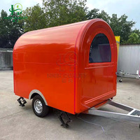 Remorque de restauration mobile de haute qualité avec cuisine complète et design personnalisé