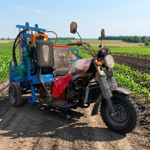 Exportations vers l'<span class=keywords><strong>Afrique</strong></span> – Nouvelle plateforme de forage de puits d'eau portative à trois roues certifiée CE, pour puits profonds de 100m, 150m, 200m - Product Image 1