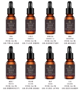 Drop Bottle Fresh Air 42 Scents Humidificateur Diffuseur Stone Utilisant 10ml d'Huile Essentielle - Product Image 2