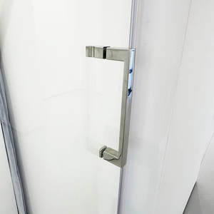 Puerta <span class=keywords><strong>de</strong></span> Ducha <span class=keywords><strong>de</strong></span> Vidrio Deslizante Doble sin Marco, <span class=keywords><strong>de</strong></span> Lujo, Personalizada, Vidrio Templado <span class=keywords><strong>de</strong></span> Alta Calidad, <span class=keywords><strong>Venta</strong></span> Directa <span class=keywords><strong>de</strong></span> Fábrica, Hoteles - Product Image 4