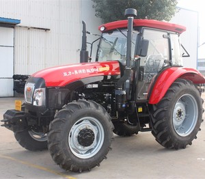 รถแทรกเตอร์ล้อยาง SHUANGLI ขนาดกะทัดรัด 120 แรงม้า ขับเคลื่อน 4 ล้อ สำหรับงานเกษตร - Product Image 2