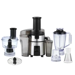 Stainless Steel Housing Kitchen Electric Juice Blender Juicer Extractor Fruit Food Processor