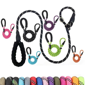 Collar ajustable de alta calidad para uso en exteriores, Collar de perro de seguimiento, accesorios ajustables suaves, Collar para mascotas, correa para perro - Product Image 1