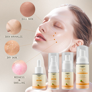 Set de Cuidado <span class=keywords><strong>Facial</strong></span> Más Vendido, Exfoliante, Antimanchas, Antiacné, Aclarante, Blanqueador, con Vitamina C y Cúrcuma, Set de Viaje para el Cuidado de la <span class=keywords><strong>Piel</strong></span> - Product Image 2