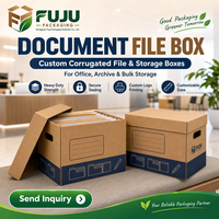 Boîtes en carton ondulé écologiques faites à la main FUJU - Forme personnalisable, doublure personnalisée, impression de logo personnalisée, utilisation multi-industrielle, fabriqué en Guangdong