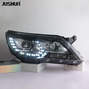 JUSHUN VK LED 12V Autopartes <span class=keywords><strong>Precio</strong></span> Mínimo Faros Delanteros Nuevos con Temperatura de Color de 6000k para Volkswagen <span class=keywords><strong>Tiguan</strong></span> <span class=keywords><strong>2010</strong></span>-2012 - Product Image 1