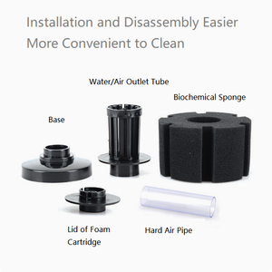 Filtro Spugna Biochimico Eco-Friendly Jeneca in Plastica Leggera e Resistente <span class=keywords><strong>per</strong></span> Acquari di Pesci, <span class=keywords><strong>Tartarughe</strong></span> e Gamberetti - Product Image 6