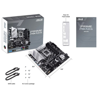 La carte mère ASUS PRIME Z790M-PLUS D4 prend en charge les processeurs Intel 13e et 12e cœurs avec 4 ports SATA 6 Gb/s 1 DisplayPort