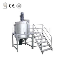 Réacteur de mélange industriel chimique de veste de résine de polyester d'acier inoxydable de 1000L 1500L