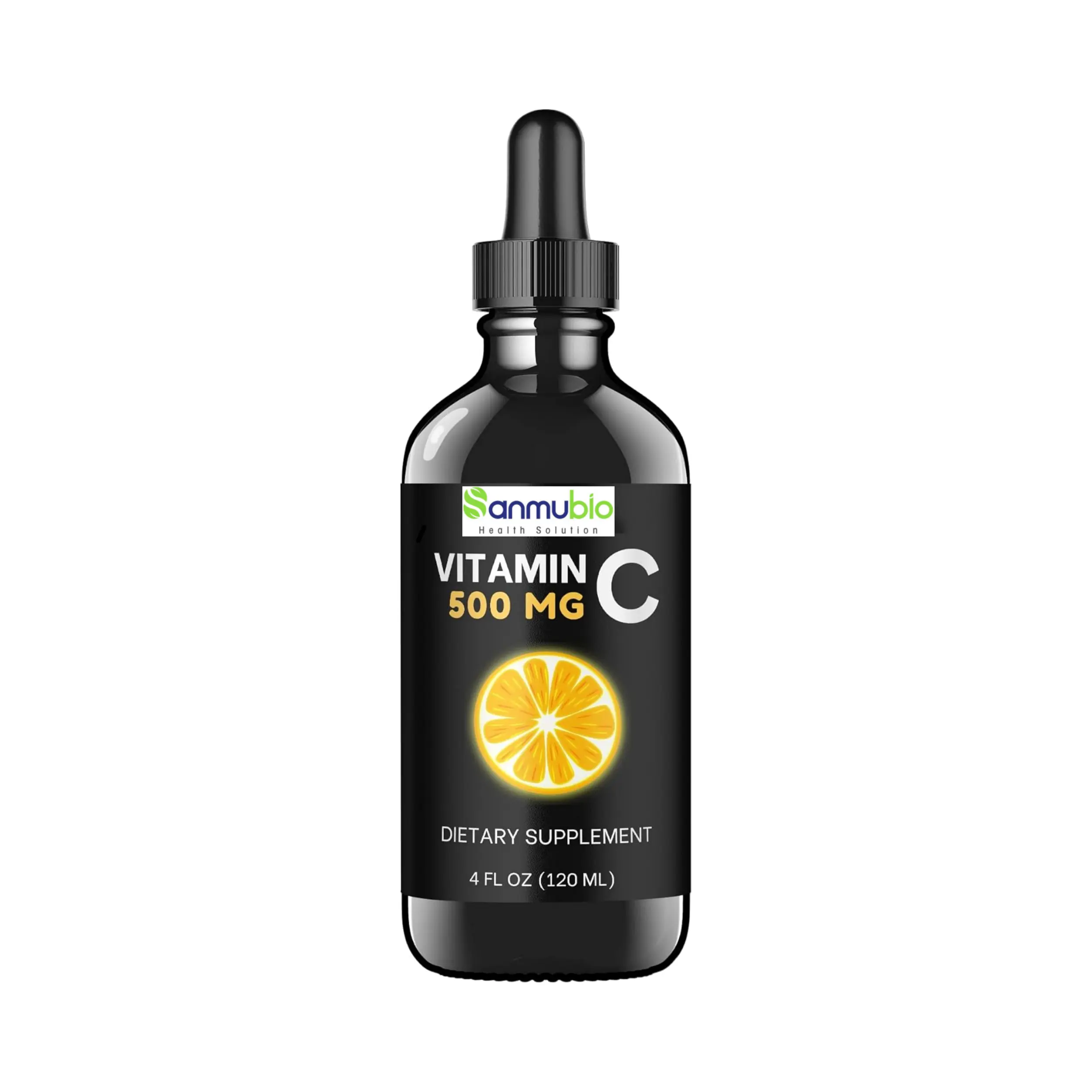 Putih Label cairan tetes Vitamin C menawarkan antioksidan Vitamin C tetes terbaik