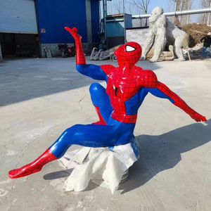 <span class=keywords><strong>Figurine</strong></span> personnalisée ornement film <span class=keywords><strong>Spiderman</strong></span> figurines en résine statues de Spider man - Product Image 1