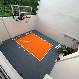Noise Reduction Flooring for Basketball Court FIBA <strong>3x3</strong> Basketball Court Flooring Full Cushion Bottom <strong>Tile</strong> - Product Image 6