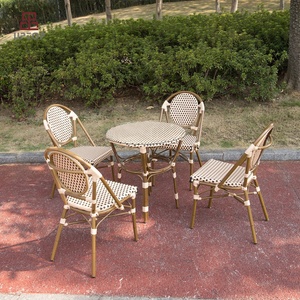 (SP-OC428) Wholesale Dining Wicker Rattan Chair Outdoor <strong>Bamboo</strong> <strong>Furniture</strong> - Product Image 3