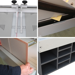 Semi Automatic Hardcover Book Case Maker Hard Cover Box Binding Making Machine <b>Calendar</b> Hard Case Making Machine - Product Image 5