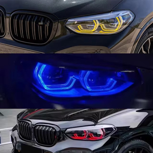 Modulo RGB Plug & Play SJC <span class=keywords><strong>Auto</strong></span> per <span class=keywords><strong>BMW</strong></span> X5 G05 <span class=keywords><strong>X6</strong></span> G06 F95 2019-2023, Scheda LED per Fari con Cambio Colore Multiplo, Laser e Non-Laser - Product Image 5