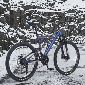 Vendita all'ingrosso 26 \ "<span class=keywords><strong>a</strong></span> 21 velocità forcella in acciaio <span class=keywords><strong>a</strong></span> sospensione completa <span class=keywords><strong>a</strong></span> velocità variabile per adulti <span class=keywords><strong>Mountain</strong></span> Bike - Product Image 2