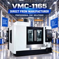 Centre d'usinage vertical CNC SYNTEC VMC1165, machine de fraisage à haute rigidité pour pièces métalliques