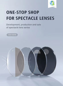 L.jin 1.499 HMC Lentilles teintées progressives UV400 Cr 39 Lentilles photochromiques Lentilles optiques de prescription gris photo - Product Image 6