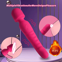 3-in-1 AV Vibrator Dildos Sexmaschine Leistungsstarker Zauberstab Klitoris G-Punkt Stimulator Weiblicher Vagina-Massager Erwachsenen-Sexspielzeug für Frauen