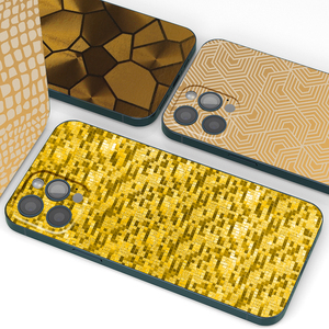 Nouveau design populaire – Autocollant de protection doré pour téléphone portable <span class=keywords><strong>iPhone</strong></span> 12 11 Pro Max X <span class=keywords><strong>Xr</strong></span> - Product Image 6