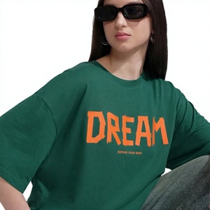 New Fashion Women's Graphic <b>Tee</b> Cotton Blend Short Sleeve Printed Casual T <b>Shirt</b> Custom Branding OEM Wholesale Supplier - Product Image 3